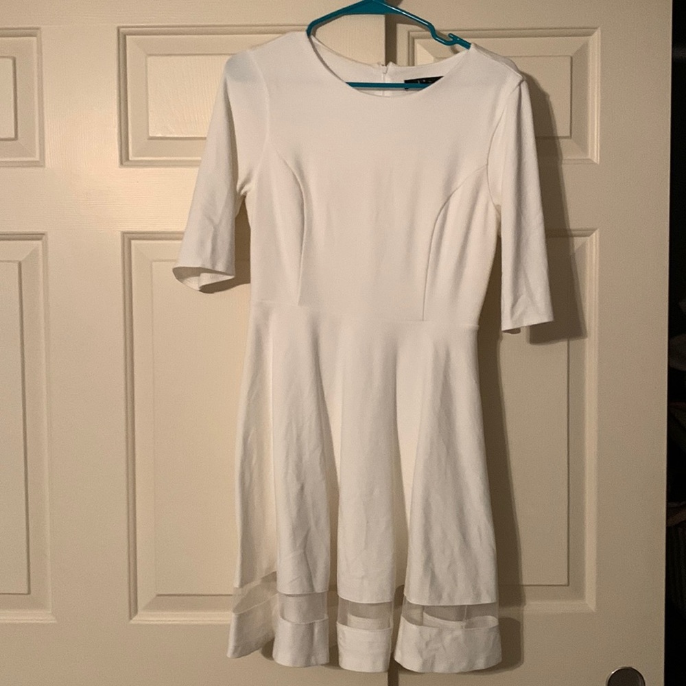 Lulu’s white dress - perfect for bridal events